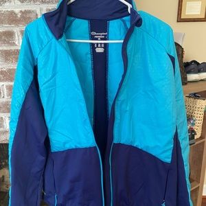 Women’s Champion zip up, lightweight jacket.